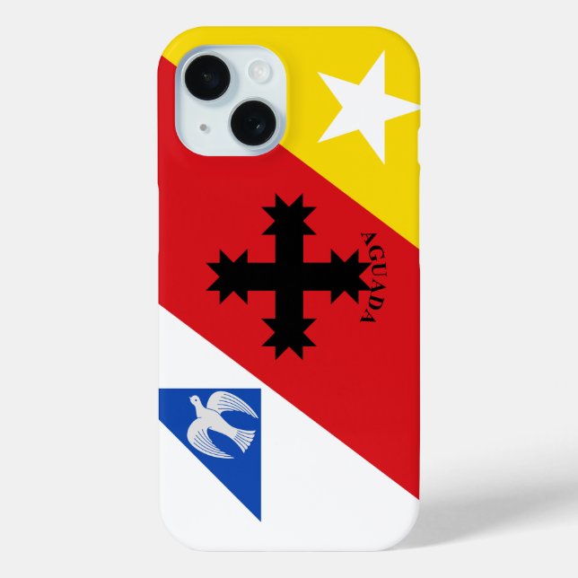Coques Case-Mate iPhone Drapeau d'Aguada, Porto Rico (Verso)