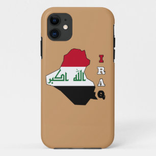 Etui iPhone Case-Mate Drapeau dans la carte de l'Irak