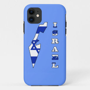 Coques Pour iPhone Drapeau dans la carte de l'Israël