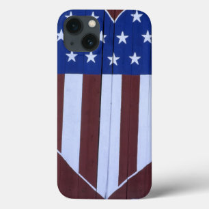 Case-Mate iPhone Case Drapeau dans la forme de coeur peinte sur la
