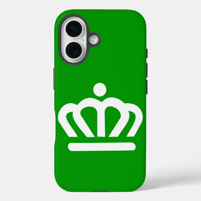 Coques Case-Mate iPhone Drapeau de Charlotte, Caroline du Nord Coque-Mate  (Verso)