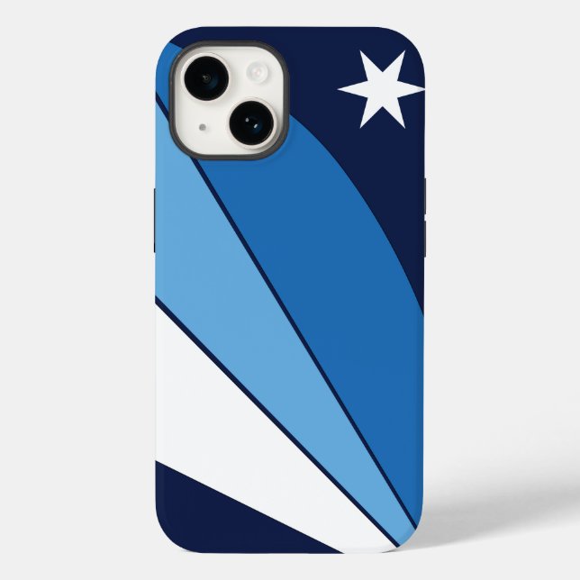 Coques Case-Mate iPhone Drapeau de Columbia, Caroline du Sud (Verso)