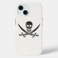 Drapeau de crâne obsidien Drapeau de pirate Calico