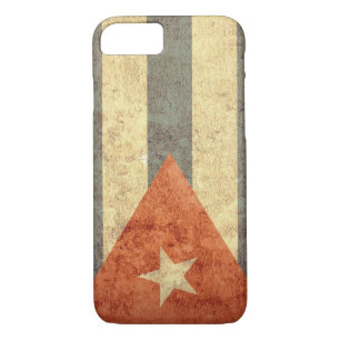 Coques Pour iPhone Drapeau de Cuba - Grunge