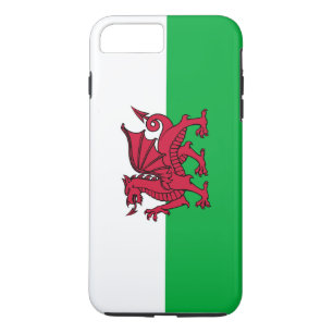 Coque iPhone 7 Plus Drapeau de dragon du Pays de Galles Gallois