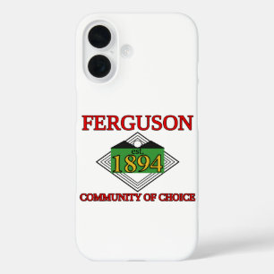 Coque Pour iPhone 16 Drapeau de Ferguson, Missouri