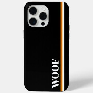 Coque Case-Mate iPhone Drapeau de fierté d'ours gays élégants et cool Woo