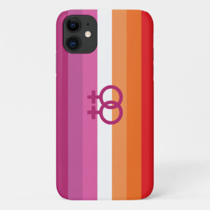 Case-Mate iPhone Case Drapeau de fierté lesbienne WLW