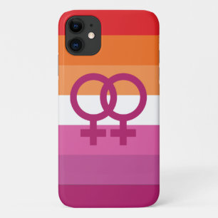Case-Mate iPhone Case Drapeau de fierté lesbienne WLW
