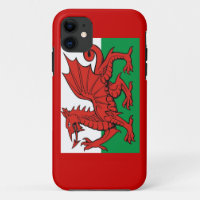 Drapeau de Gallois, "byth de Cymru AM",