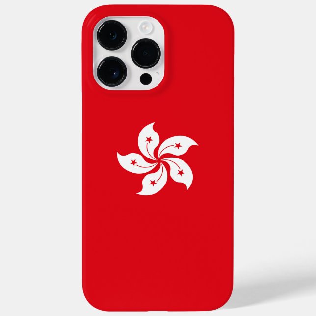 Coques Case-Mate iPhone Drapeau de Hong Kong (Verso)