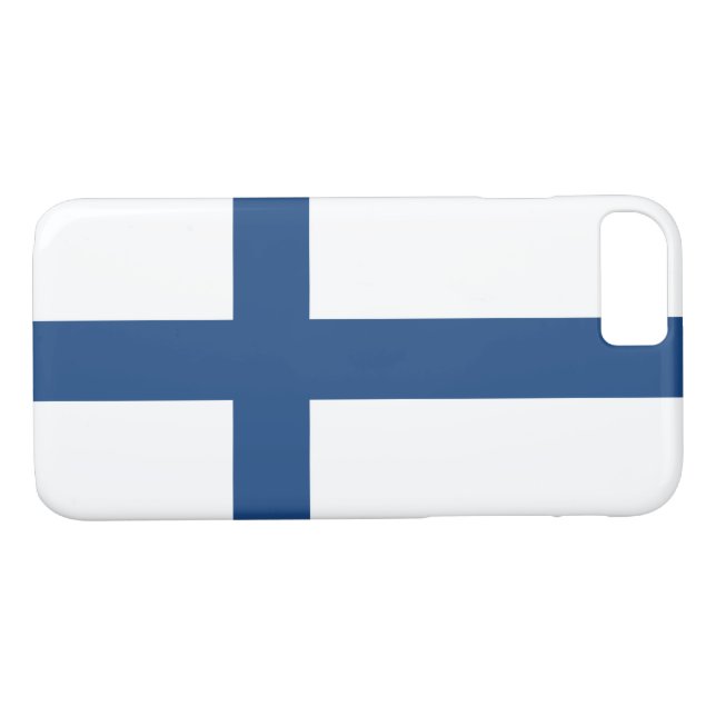 COQUES Case-Mate iPhone DRAPEAU DE LA FINLANDE (Dos (Horizontal))