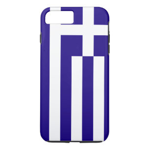 Coque iPhone 8 Plus/7 Plus Drapeau de la Grèce