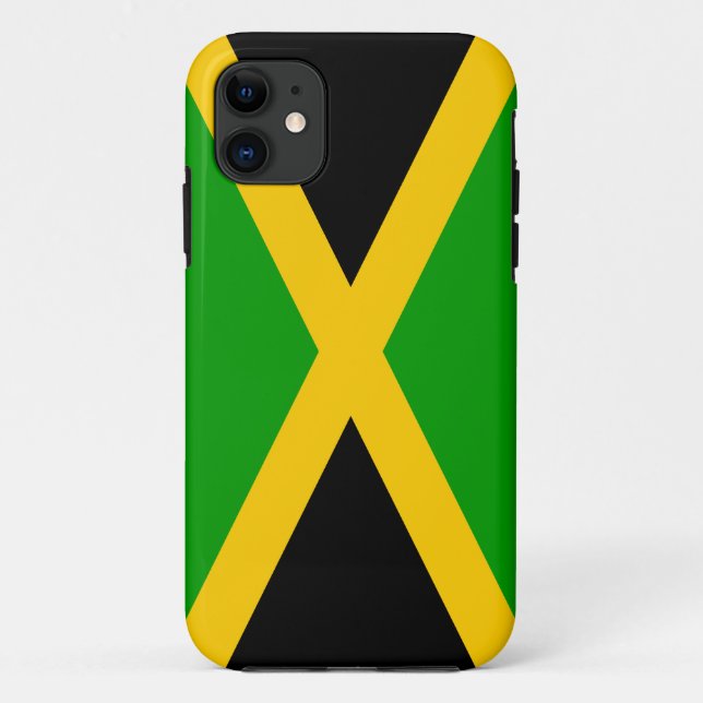 Coques Case-Mate iPhone Drapeau de la Jamaïque (Dos)