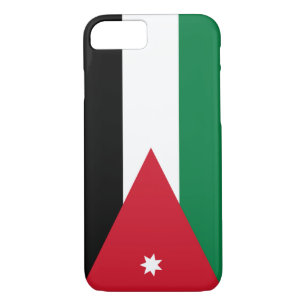 Coque iPhone 8/7 Drapeau de la Jordanie
