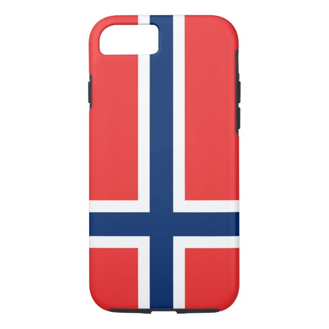 Coques Case-Mate iPhone Drapeau de la Norvège (Dos)