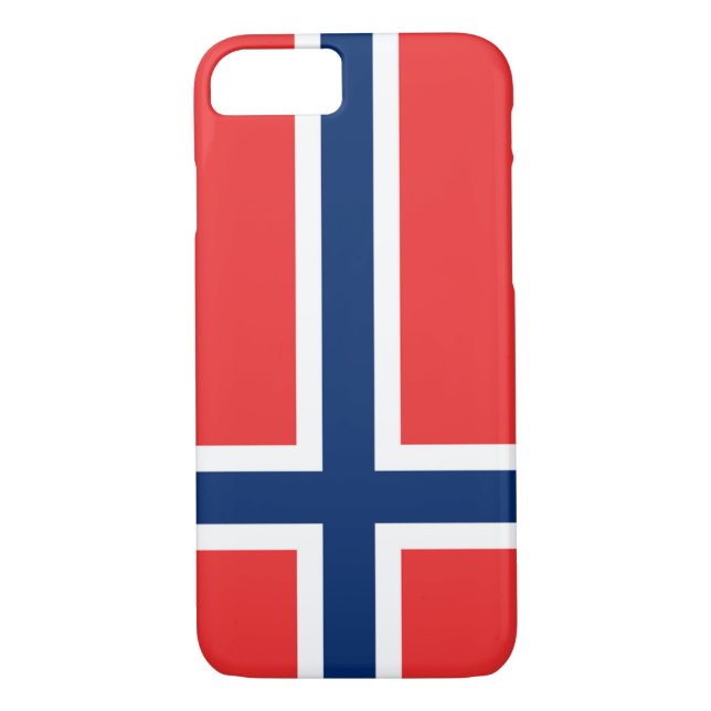 Coques Case-Mate iPhone Drapeau de la Norvège (Dos)