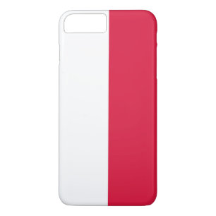 Coque iPhone 8 Plus/7 Plus Drapeau de la Pologne