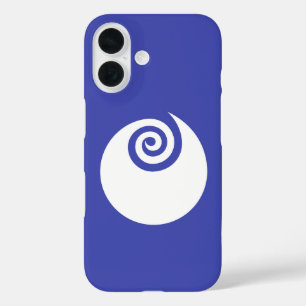 Coque Pour iPhone 16 Drapeau de la préfecture d'Ibaraki, Japon