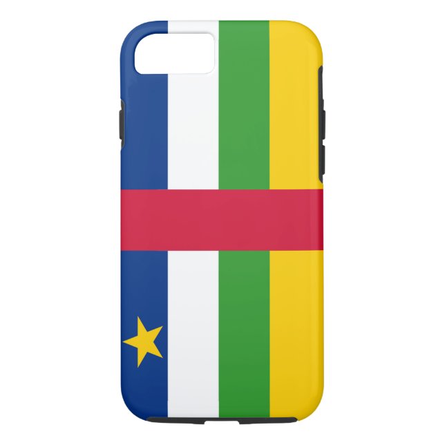 Coques Case-Mate iPhone Drapeau de la République centrafricaine (Dos)
