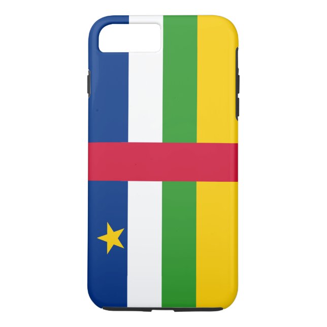 Coques Case-Mate iPhone Drapeau de la République centrafricaine (Dos)