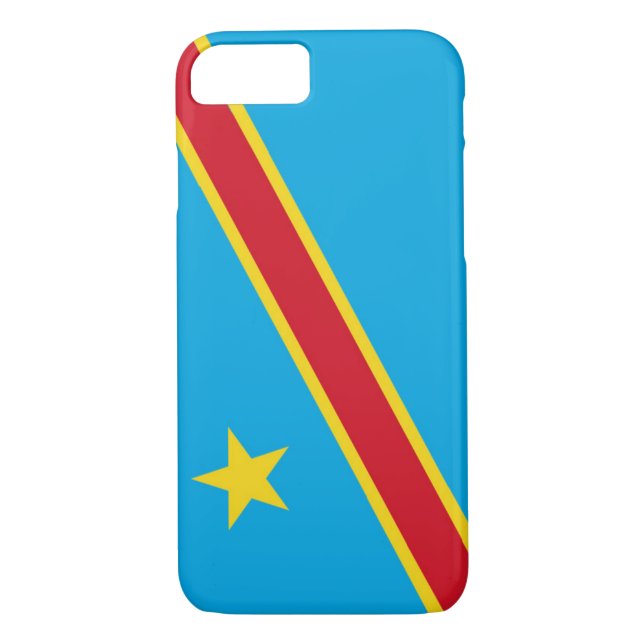 Coques Case-Mate iPhone Drapeau de la République démocratique du Congo (Dos)