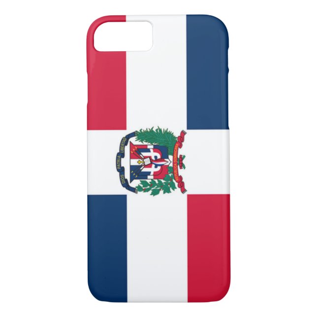 Coques Case-Mate iPhone Drapeau de la République dominicaine (Dos)