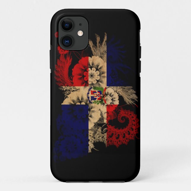 Coques Case-Mate iPhone Drapeau de la République Dominicaine (Dos)