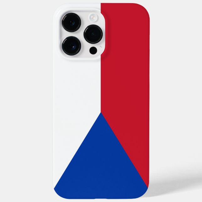 Coques Case-Mate iPhone Drapeau de la République tchèque (Verso)