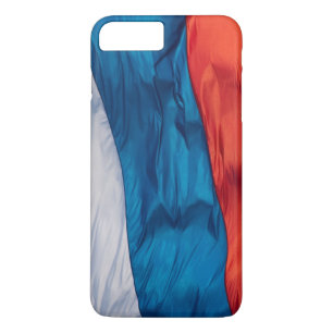 Coque iPhone 8 Plus/7 Plus Drapeau de la Russie