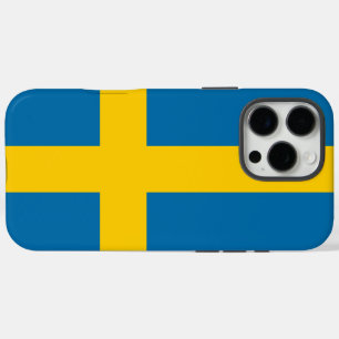 Coque iPhone 16 Pro Max Drapeau de la Suède