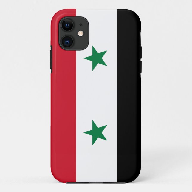 Coques Case-Mate iPhone Drapeau de la Syrie (Dos)