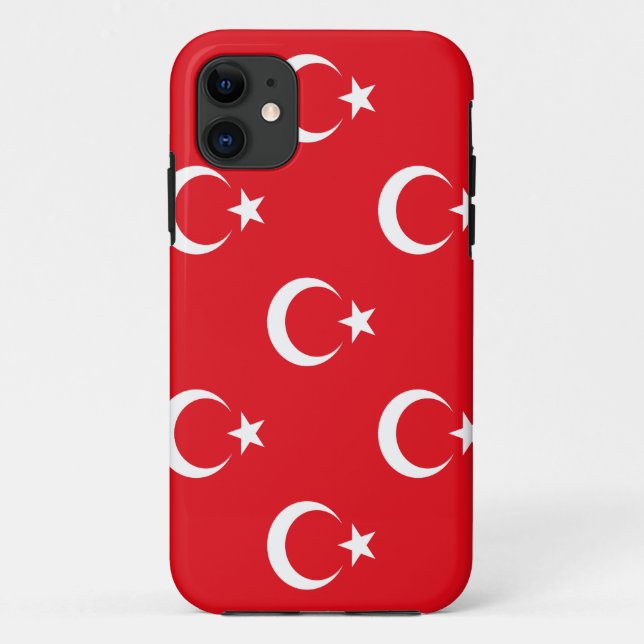 Coques Case-Mate iPhone Drapeau de la Turquie (Dos)