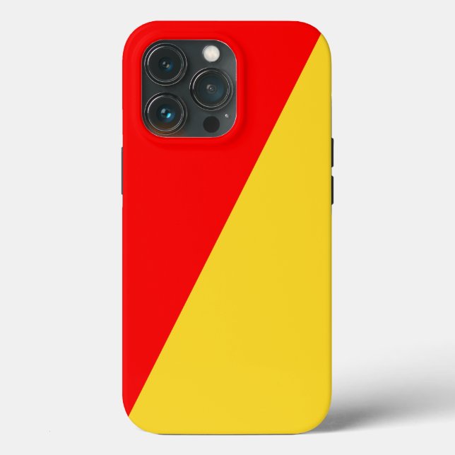 Coques Case-Mate iPhone Drapeau de la ville de Palerme symbole de la Sicil (Verso)