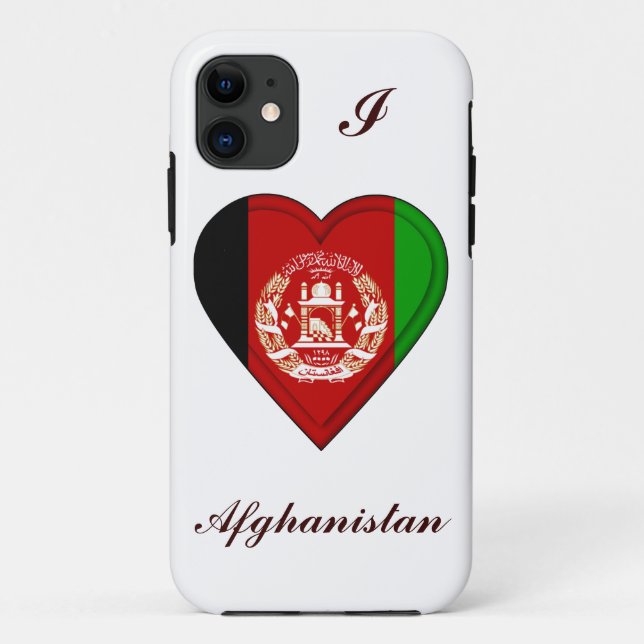 Coques Case-Mate iPhone Drapeau de l'Afghanistan (Dos)