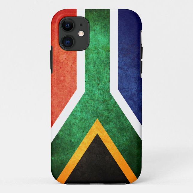 Coques Case-Mate iPhone Drapeau de l'Afrique du Sud (Dos)