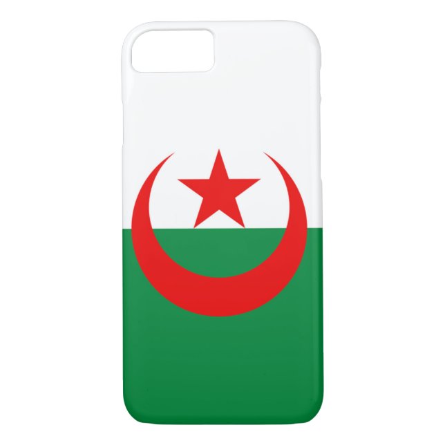 Coques Case-Mate iPhone Drapeau de l'Algérie (Dos)