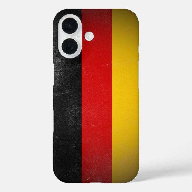 Coques Case-Mate iPhone Drapeau de l'Allemagne - Die Bundesflagge (Verso)