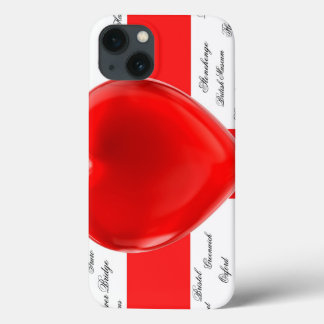 Coques Pour iPhone Drapeau de l'Angleterre du Coeur de St George Patr