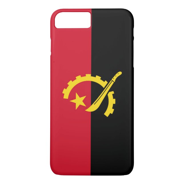 Coques Case-Mate iPhone Drapeau de l'Angola (Dos)