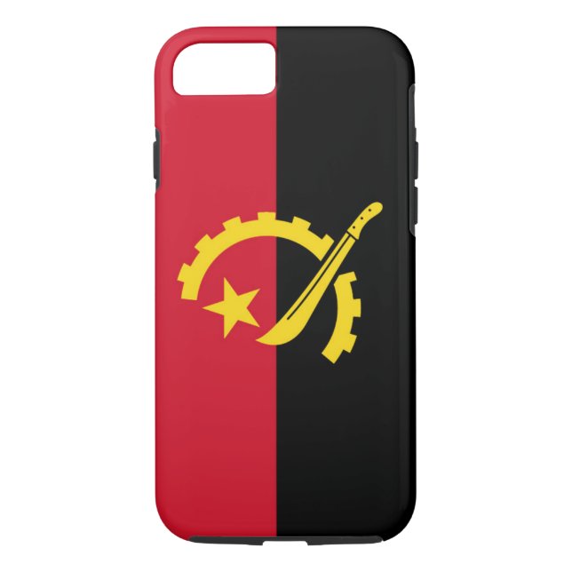 Coques Case-Mate iPhone Drapeau de l'Angola (Dos)