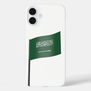 Coque Pour iPhone 16 Plus Drapeau de l'Arabie saoudite