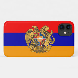 Coque iPhone 11 Drapeau de l'Arménie
