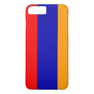 Coque iPhone 7 Plus Drapeau de l'Arménie