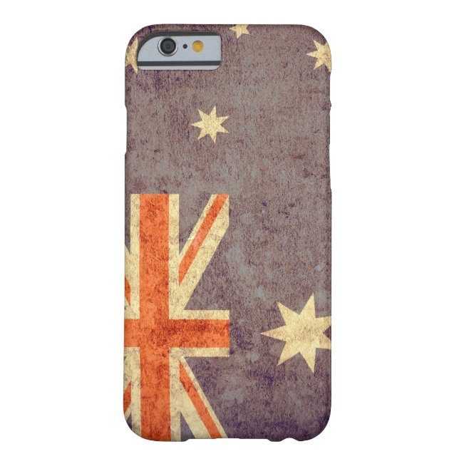 Coques Case-Mate iPhone Drapeau de l'Australie - grunge (Dos)