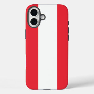 Coque Pour iPhone 16 Plus Drapeau de l'Autriche / Drapeau autrichien