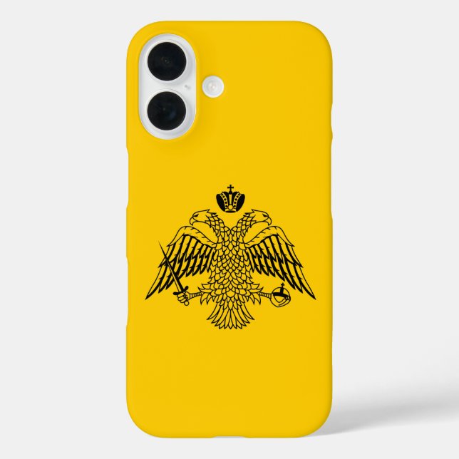 Coques Case-Mate iPhone Drapeau de l'Église orthodoxe grecque (Verso)