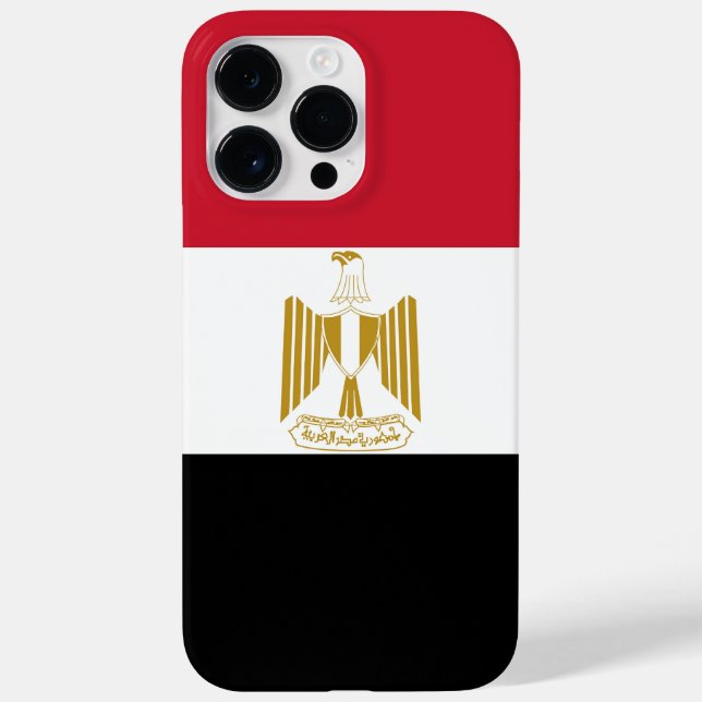Coques Case-Mate iPhone Drapeau de l'Égypte (Verso)