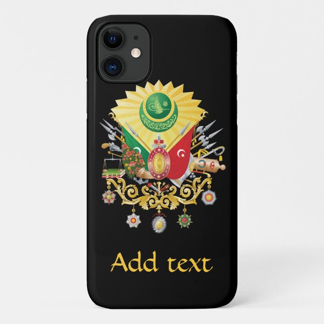 Coques Case-Mate iPhone Drapeau de l'Empire ottoman (Dos)