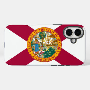 Coque Pour iPhone 16 Plus Drapeau de l'État de Floride